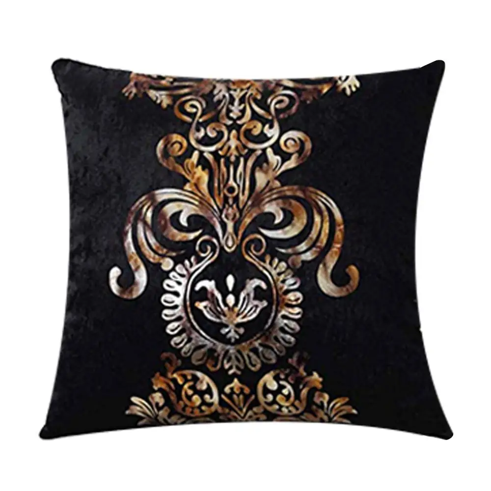 Чехол для подушки Meijuner новая индивидуальная наволочка из флока с бронзовым