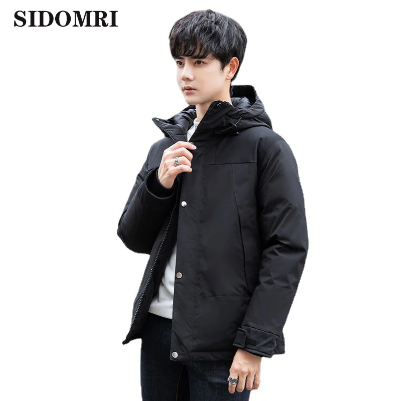 Winter Luxury Brand Face Parkas Mixed Colors Couple Cotton Coats Casual Men's Stand Collar Pocket Warm Down Puffer Jackets
