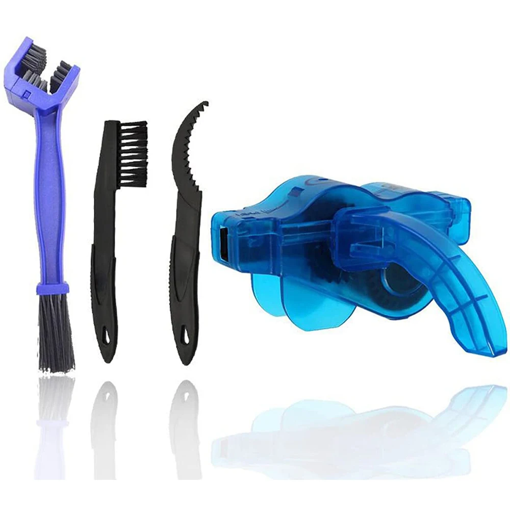 Набор инструментов для чистки велосипеда с шайбой цепи и зубчатой щеткой