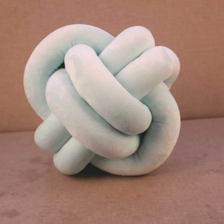 Подушка в форме шара с узелком/декоративная подушка европейском стиле для отдыха