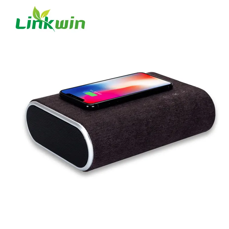 

Version 4.0 Dual USB NFC Blue tooth Speaker+Qi Wireless Charger+Touch Screen Panel+Handsfree with Clock