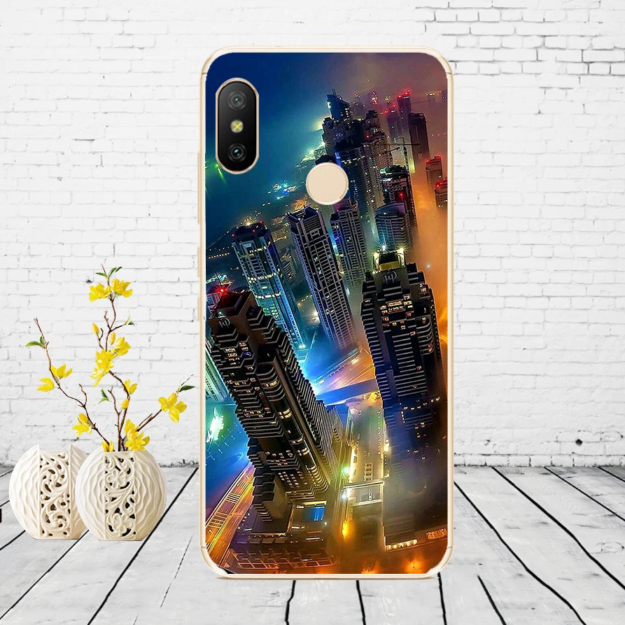 H17 Силиконовый чехол для Xiaomi mi A2 LITE, чехол с полной защитой, мягкая задняя крышка из ТПУ, чехол для телефона s для Xio mi A2 LITE, бампер - Цвет: H17