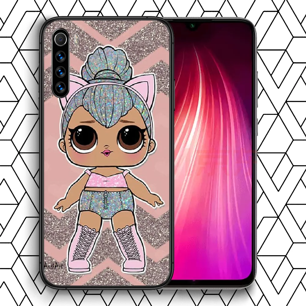 

Doll Cute LoL Pretty Girl Phone Case For Xiaomi Redmi Note 7 8 8T 9 9S 4X 7 7A 9A K30 Pro Ultra black Hoesjes Painting Cell