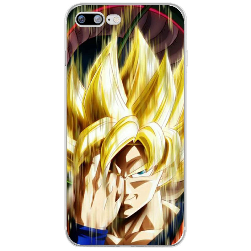 Манга комиксы Dragon Ball z goku Мягкий силиконовый чехол из ТПУ для iPhone 7 6 6s 8 Plus 5s SE X Xs Max Xr
