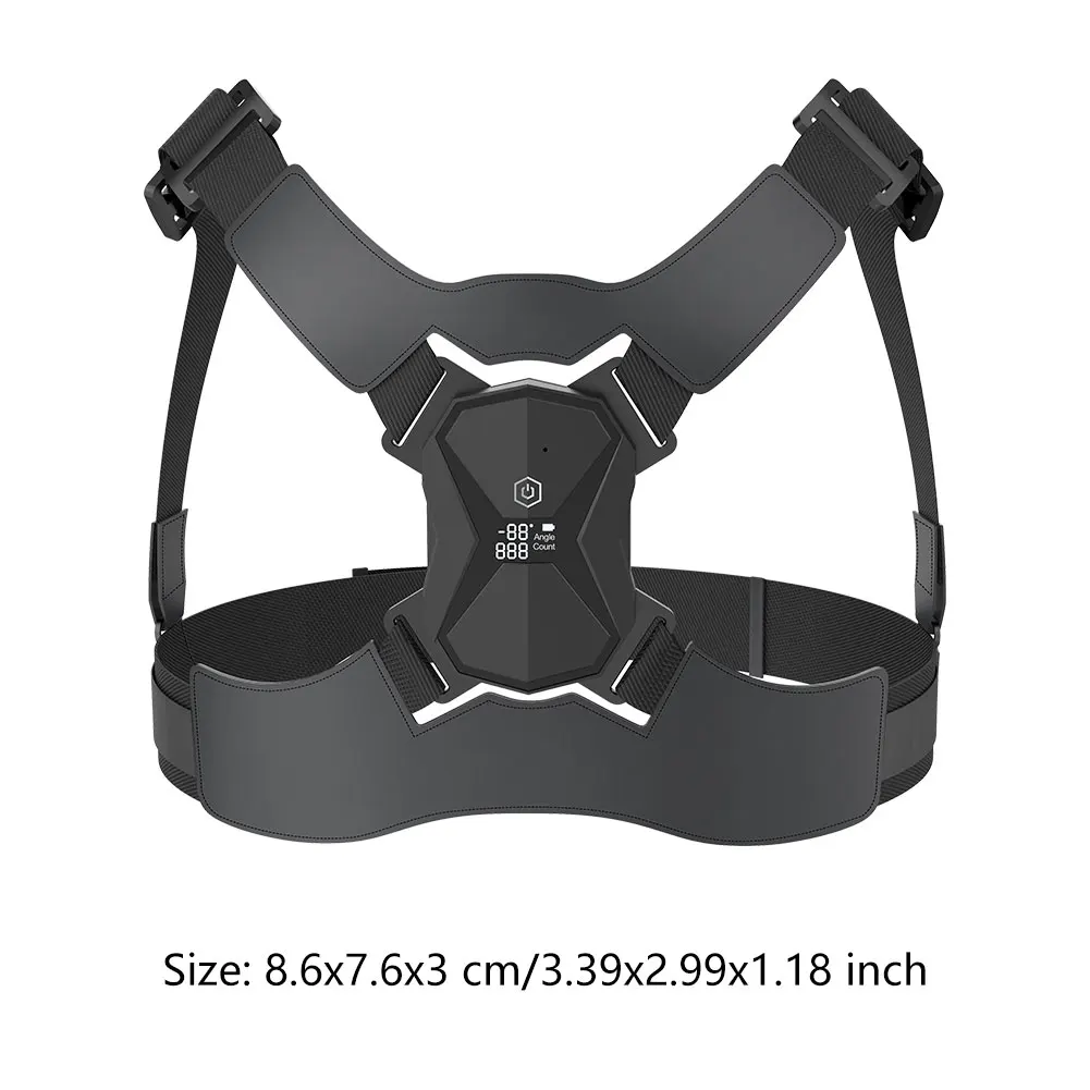 

Men Back Corrector Women Orthopedic Posture Corrector Intelligent Sensor Vibration Back Support Chest Shoulder Brace Belt