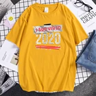 Я пережила 2020 Забавный принт футболки мужские Harajuku в стиле хип-хоп Детские футболки 2020 Новая Летняя Повседневная фирменная футболка модные мужские топы