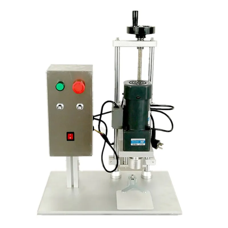 

Best quality new style semi auto plastic cap capping machine, cap screwer with best price