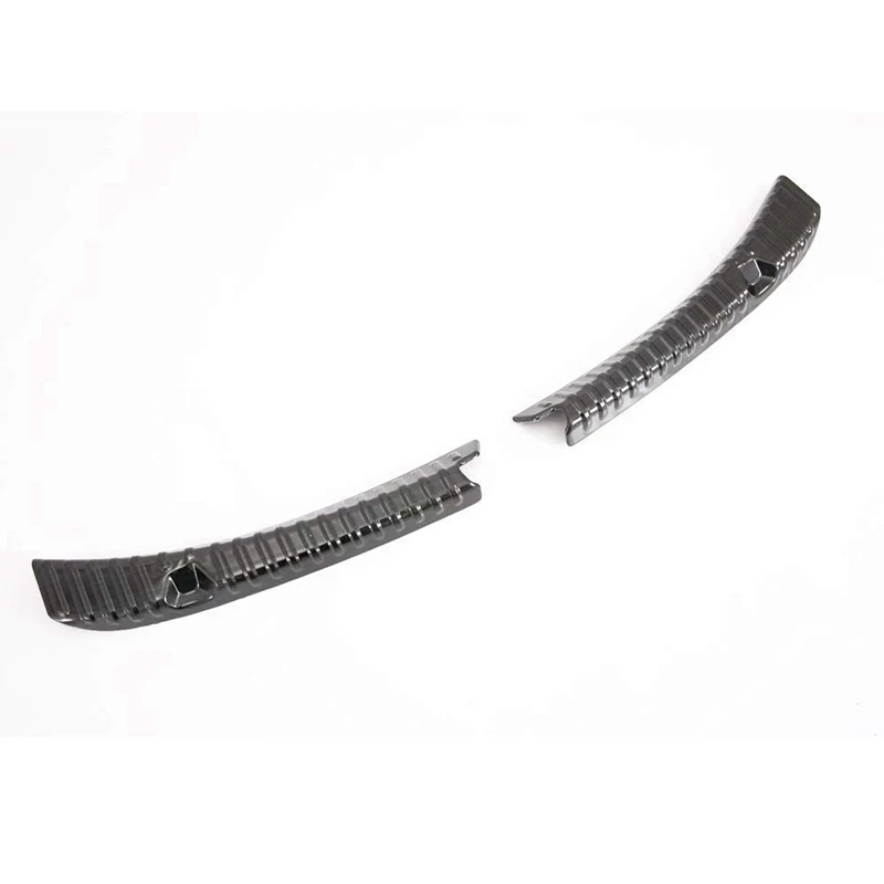 

1 Set Rear Trunk Bumper Frunk Bumper Protector Guard & 4 Pcs Mud Flaps Mudflaps Splash Guards