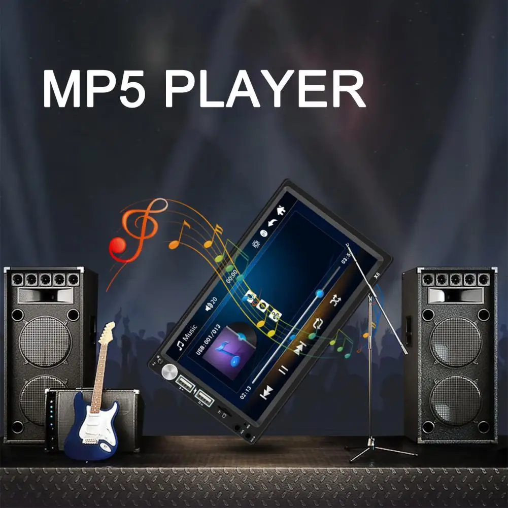 

MP5 плеер AUX Функция RCA аудио выход Bluetooth 4,0 Автомобильный многофункциональный al HD сенсорный экран плеер для автомобиля автомагнитола