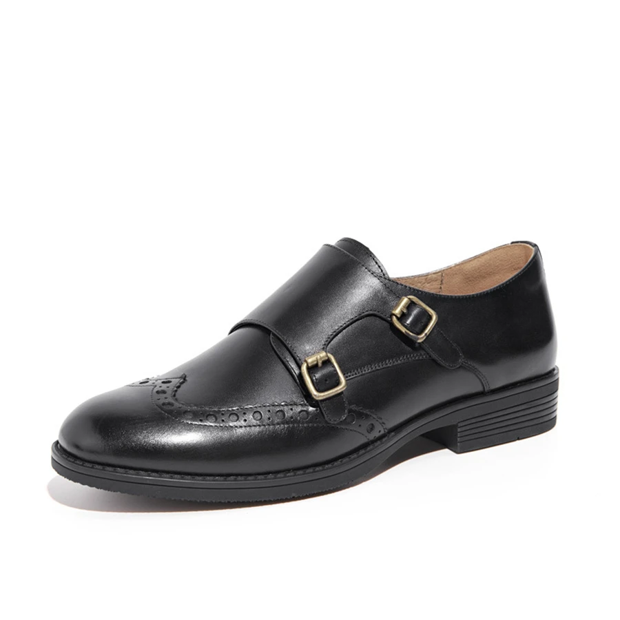 

Women Genuine Leather brogue Flats Oxford Shoes Woman Sneakers lady Vintage Casual shoes for Women Footwear 2019 black brown