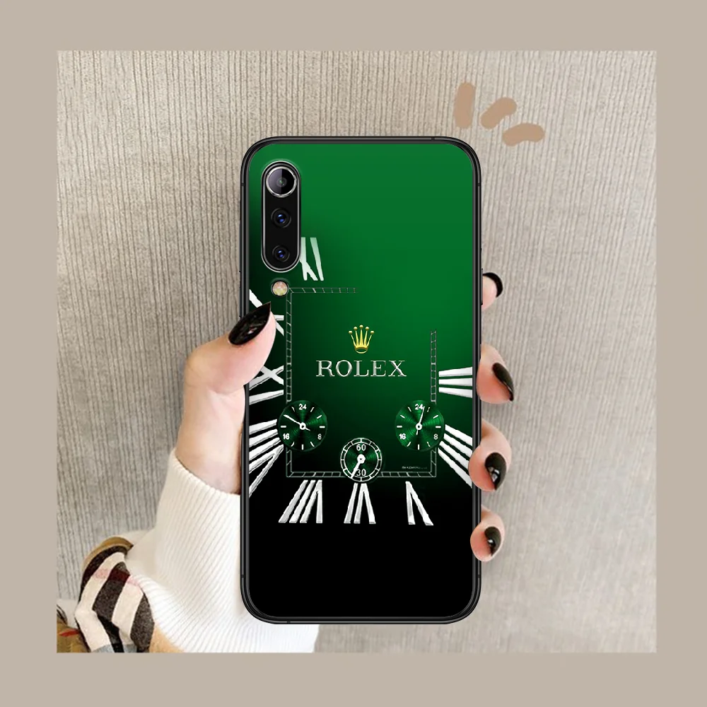 

Luxury brand Phone case For Xiaomi Mi note 10 A3 9 MAX 3 A2 8 9 Lite Pro ultra black Etui Luxury Cover 3D Funda Silicone Hoesjes