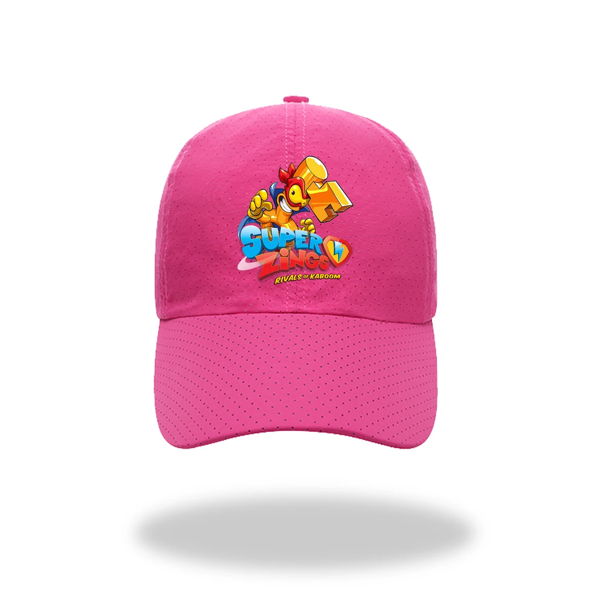 

Superzings Boy Girl Outdoor Sun Protection Caps Cartoon Adjustable Anti-UV Breathable Hats Funny Summer Children's Baseball Cap