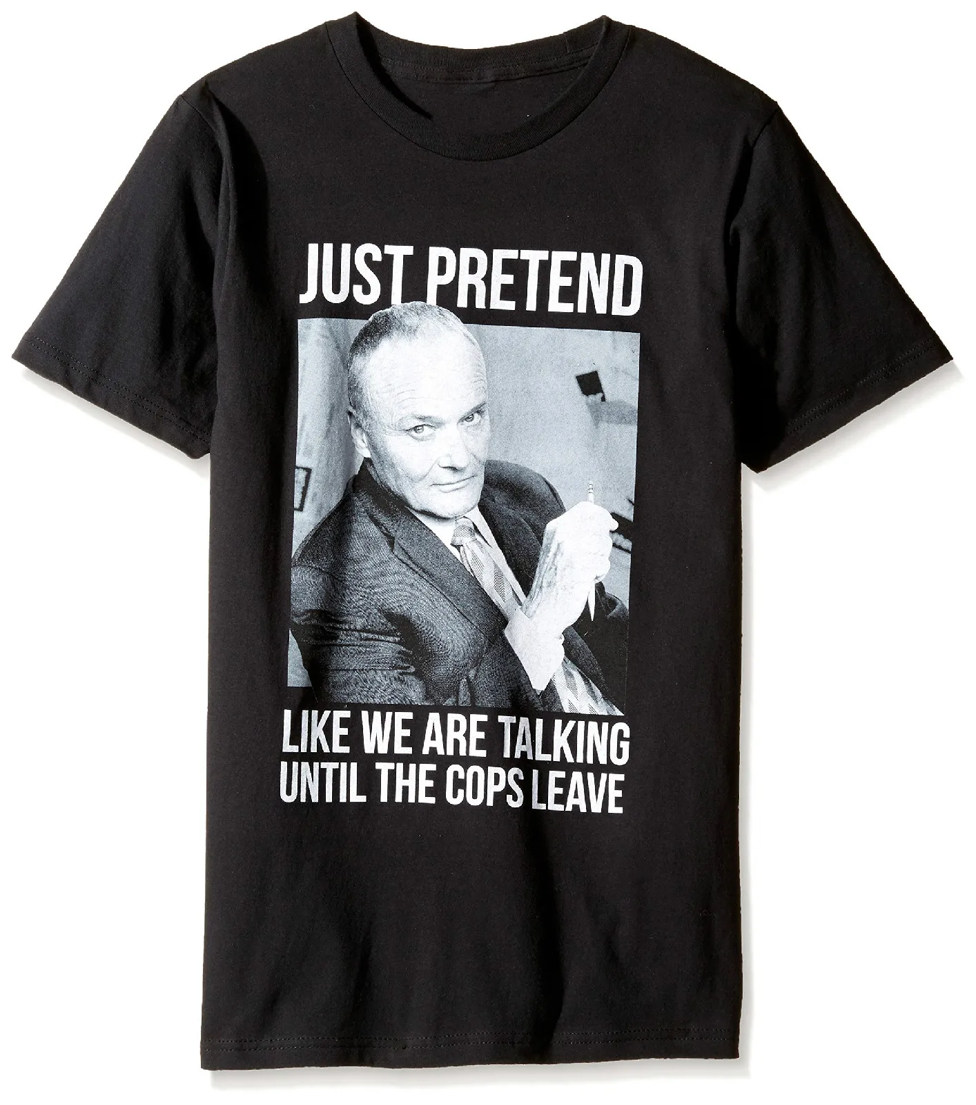 Забавная Футболка мужская Новинка wo футболка офисная ТВ серия Creed Cops Graphic