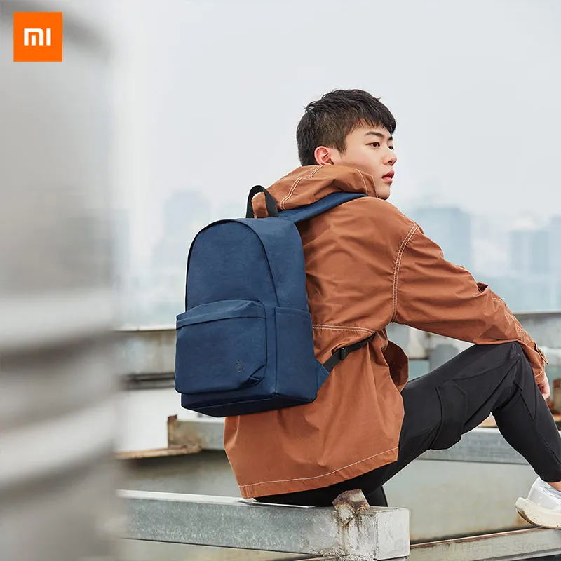 Xiaomi Youpin 90FEN Молодежная школьная плечевая сумка для отдыха вместительный школьный