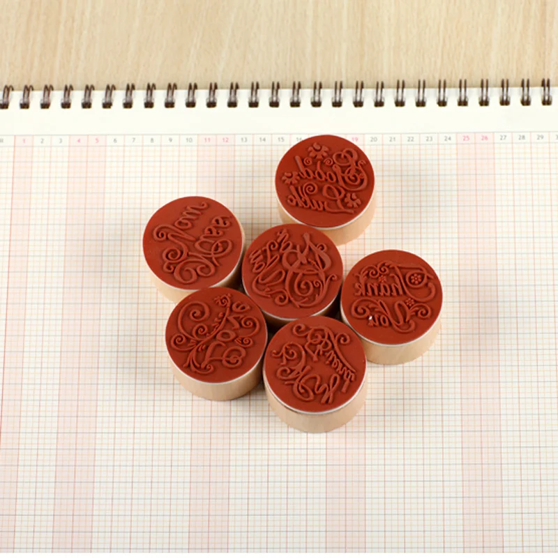 Декоративный фотоальбом для скрапбукинга H020|stamp scrapbooking|stamp decorwooden rubber stamp |
