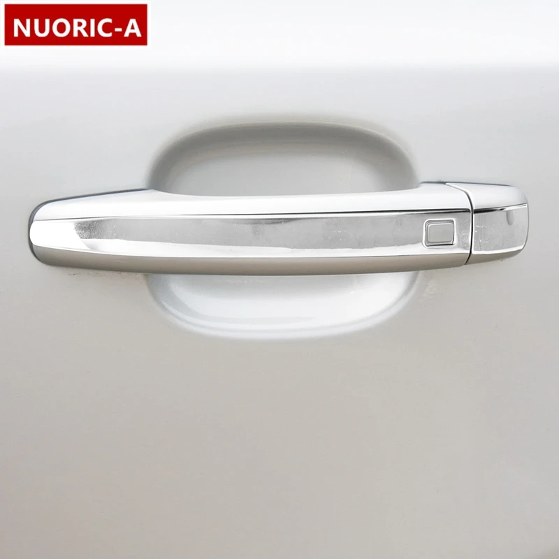 

Stainless Steel Door Handle Frame Decoration Cover For Audi A4 B8 Q3 Q5 2009-2016 Car Styling Exterior Doorknob Trim Stickers