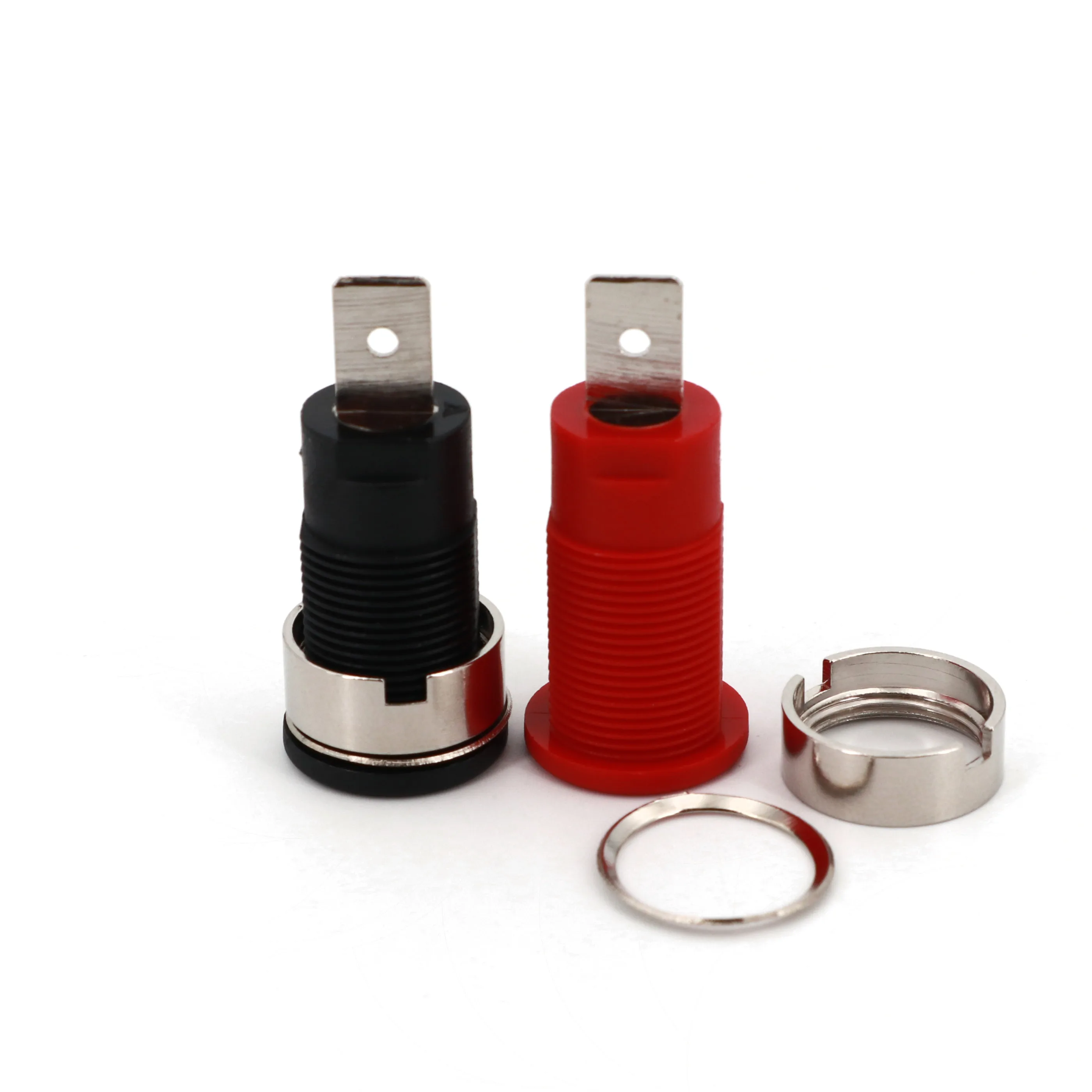 10 шт Изолированные Безопасности 4 мм банан гнездо панель крепление связывания