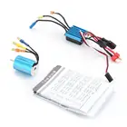 RC 2435 4800KV 4500KV 4P бесщеточный двигатель с 25A бесщеточный ESC для 116 118 RC автомобиль внедорожный грузовик
