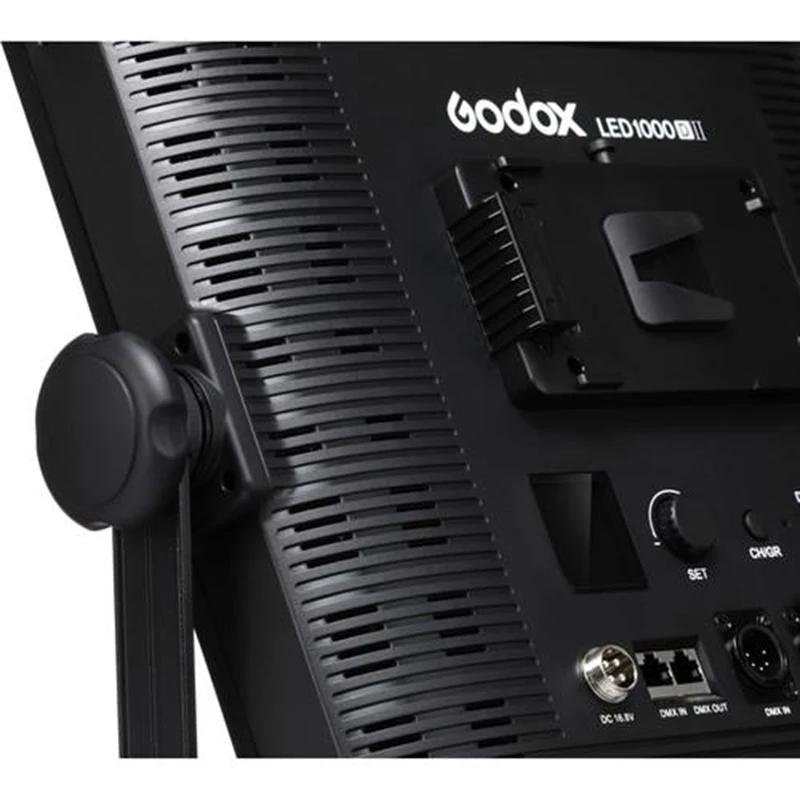 Godox светодиодный 1000BI II двухцветный 1000D версия видео светильник DMX Порты и разъёмы