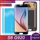 Оригинальный 5,1 ''Super AMOLED сменный ЖК-дисплей для SAMSUNG GALAXY S6 G920 G920I G920F G920FD сенсорный экран дигитайзер в сборе детали