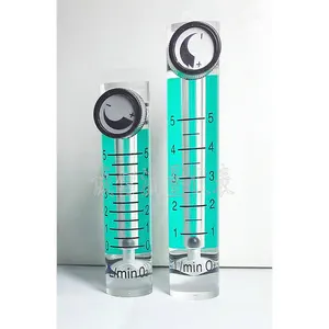 0,1-0,4 0,6 1 1,5 2 3 5 6 8 10 12 15 20 25 30 LPM LZM-6T O2 кислородный расходомер ротаметр с клапаном 8 мм