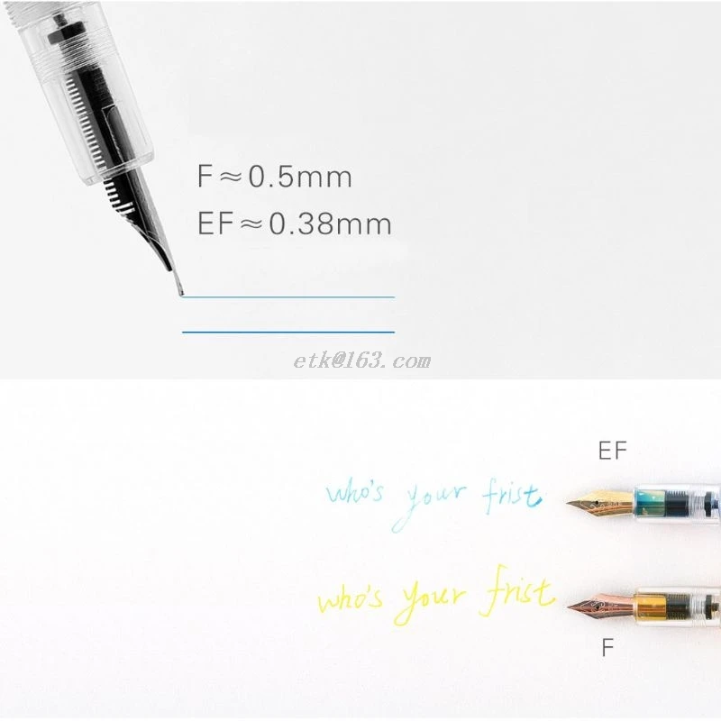 0.38/0.5mm Fountain Pen Art Creation Painting Font Design Scrapbook DIY Student School Supplies | Канцтовары для офиса и дома