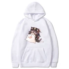 Толстовки Genshin Impact 2022 с рисунком Ху Тао, женская блузка, аниме Мультяшные толстовки, уличная одежда в стиле хип-хоп, женская одежда, женские пуловеры