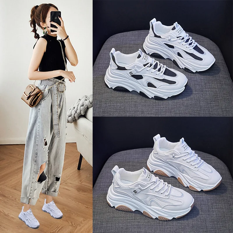 Ins torre shoes han edition of new fund of 2021 autumn sneakers XueShengChao increased leisure shoes F5-5013