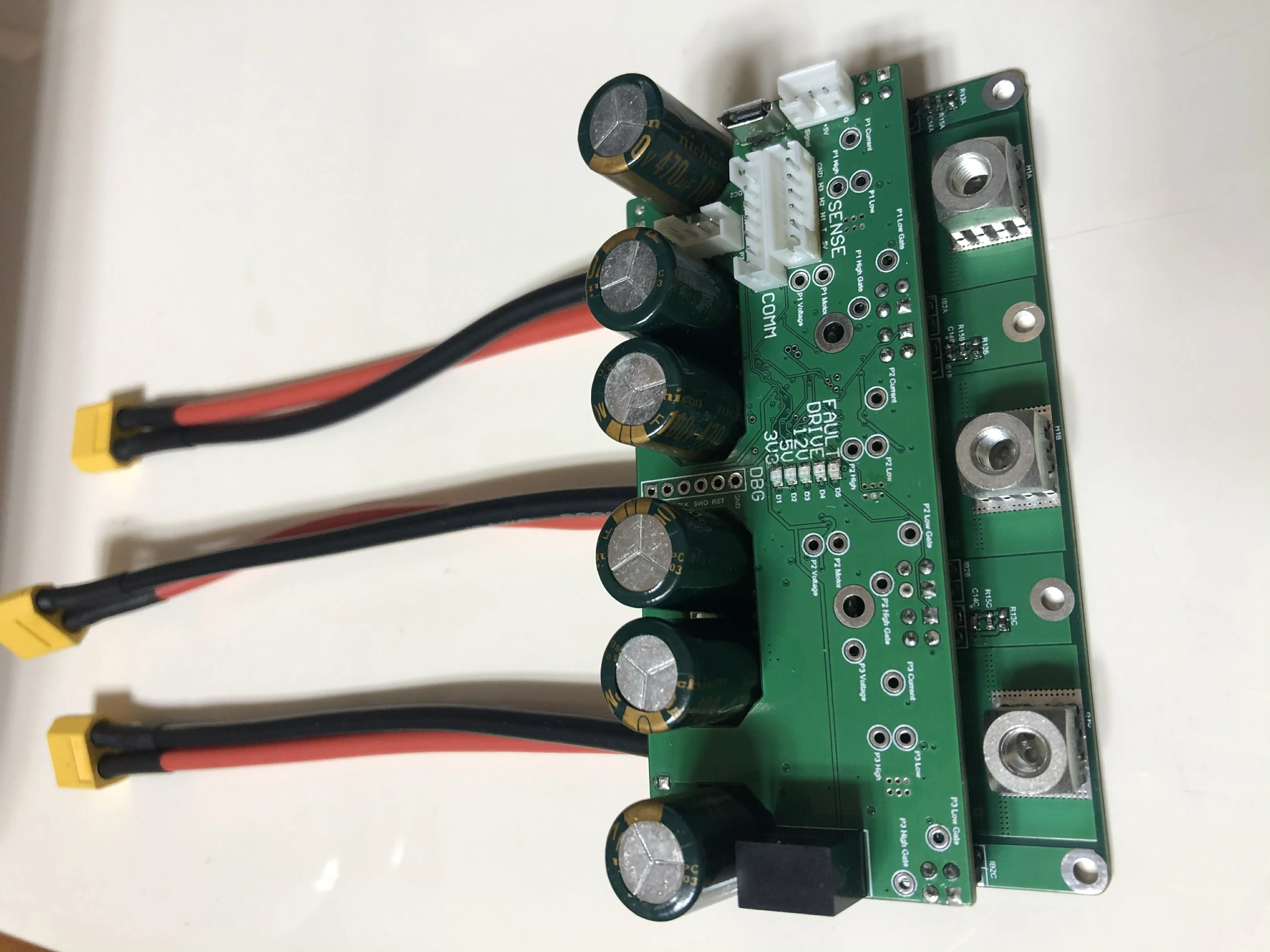 Безсенсорный бесщеточный, с постоянным магнитом, с системой управления двигателем