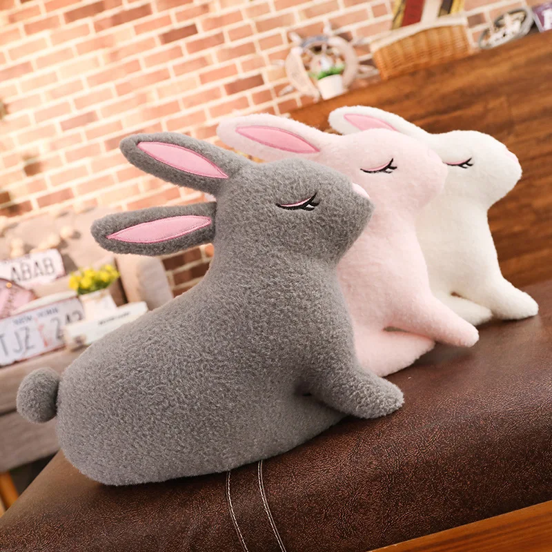 

ins pillow obedient rabbit doll Chang'e jade rabbit cute rabbit doll doll cute sleeping girl little white rabbit doll cartoon sl