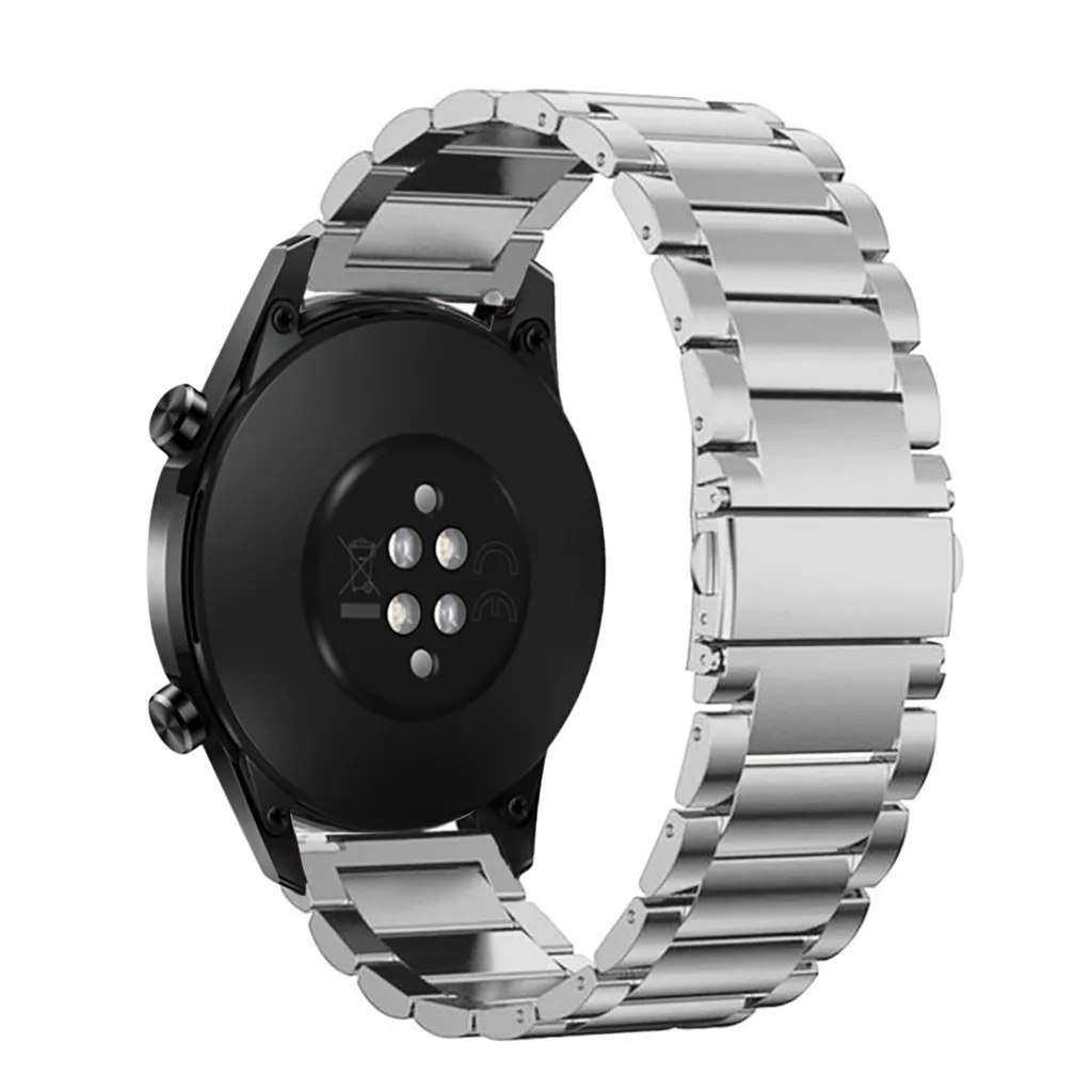 Stainless Steel Strap Quick Release Bracelet Band WristStrap for Huawei Watch GT2 46mm Honor Magic Smart For TicWatch Pro | Электроника