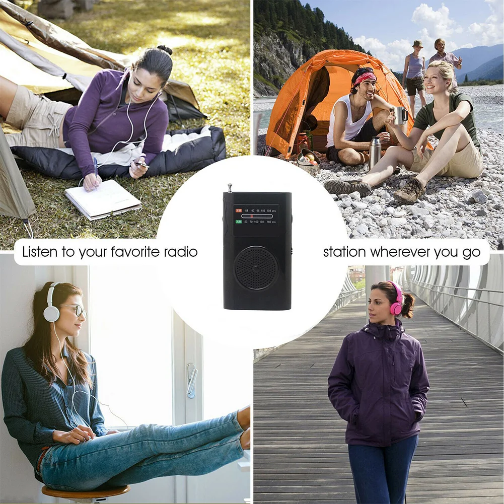 RD 206S домашний ручной развлекательный AM FM динамик тренажерный зал