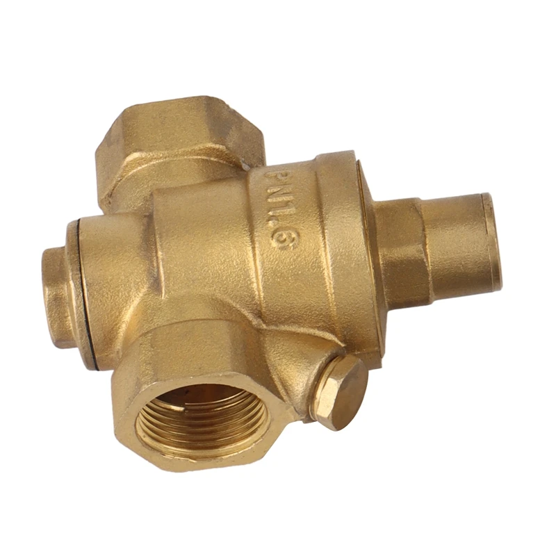PN 1 6 Регулируемое давление воды редуктор регулятора Brass DN20 с измерителем датчика