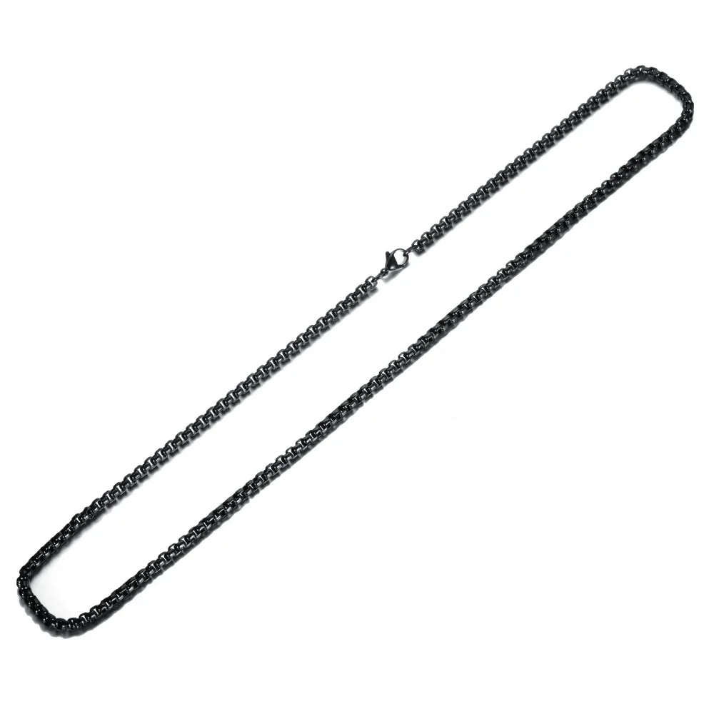 Цепочка Из Нержавеющей Стали 316L для мужчин и женщин ожерелье Granny Chic ширина 2/3/4/5/7