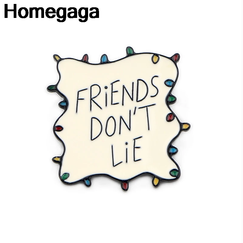 Homegaga с героями телесериала «друзья» буквы дети цинк металлический Узелок Значки пункт рубашка сумка Одежда Кепка рюкзак броши для обуви значок D2348