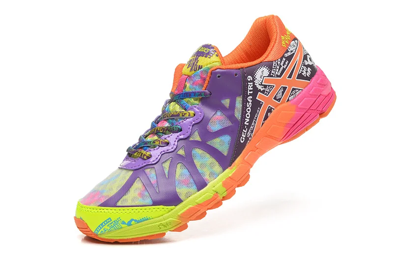 Asics Gel-Noosa TRI9 женская обувь дышащая устойчивая обувь для бега уличная теннисная обувь Hongniu