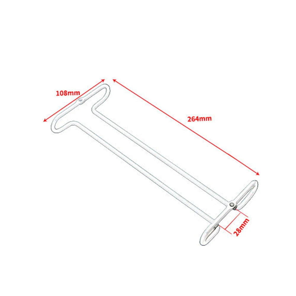 Полезный 27 см держатель из нержавеющей стали для вина стеклянный шкаф подвесная