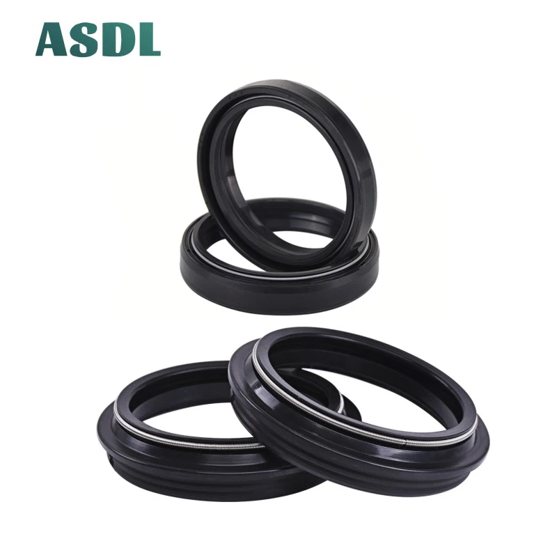 48 58 9 Oil Dust Front Fork Seals Kit For Yamaha YZ125 250 450 F WR250F WR450F CRF250R For Honda CRF450R Motocross 48mm #c