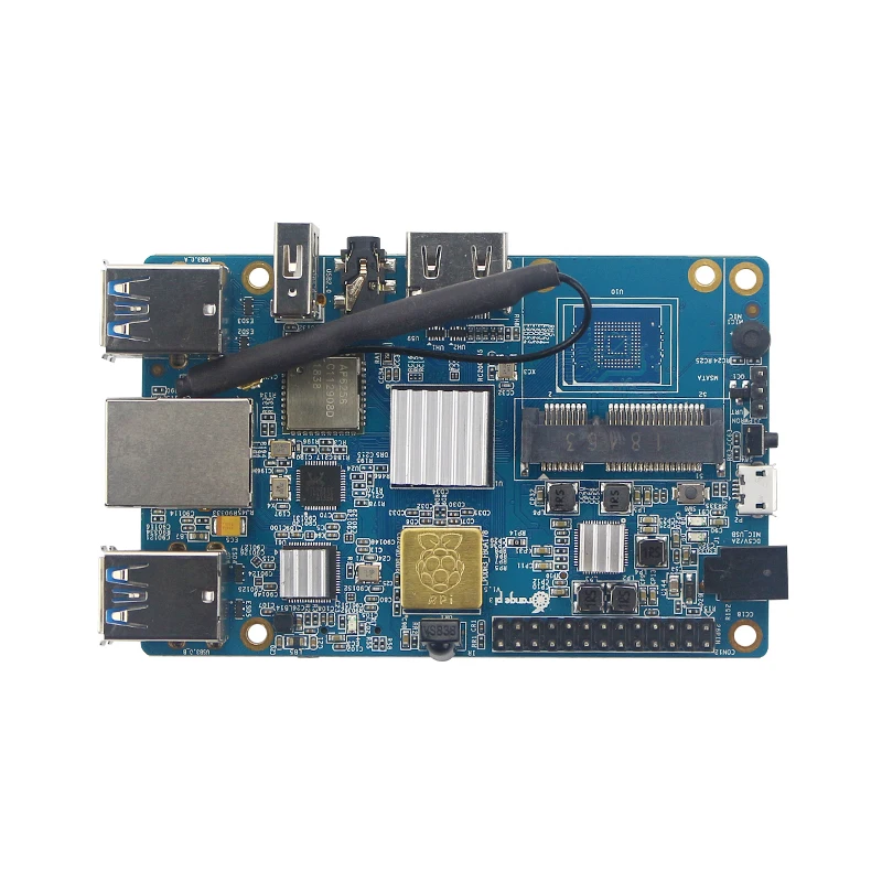 4 шт. оранжевый Pi 3 алюминиевый радиатор Охлаждающая подставка комплект