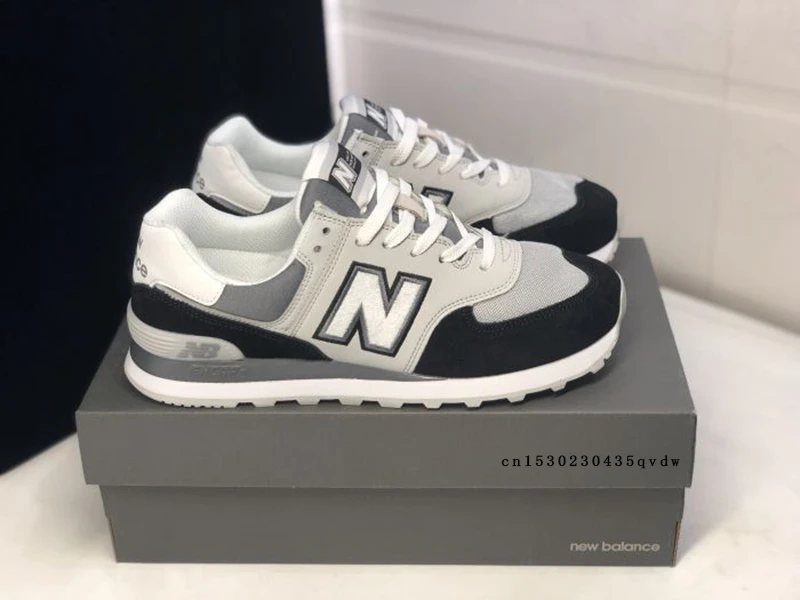 Кроссовки New Balance ML574 мужские/женские спортивная обувь из нубука удобные мягкие