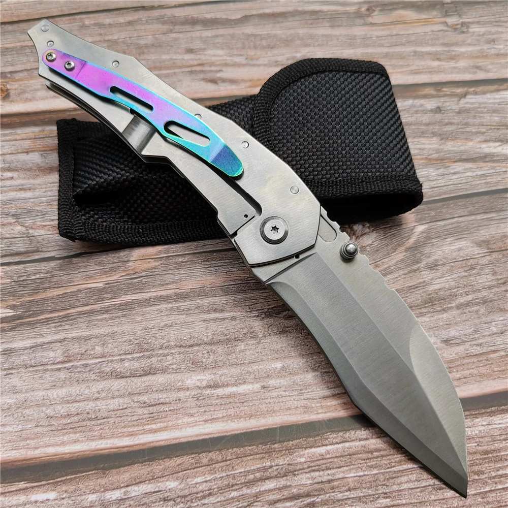 SR 7CR13 инструмент для альпинизма из нержавеющей стали выживания в дикой природе