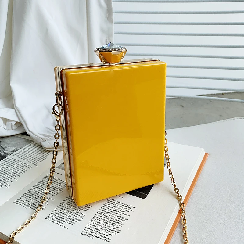 

New Transparent Shoulder Bag Fashion Trend Women Crossbody Bags Brand Designer Small Square Bag High Quality All-match Handbags