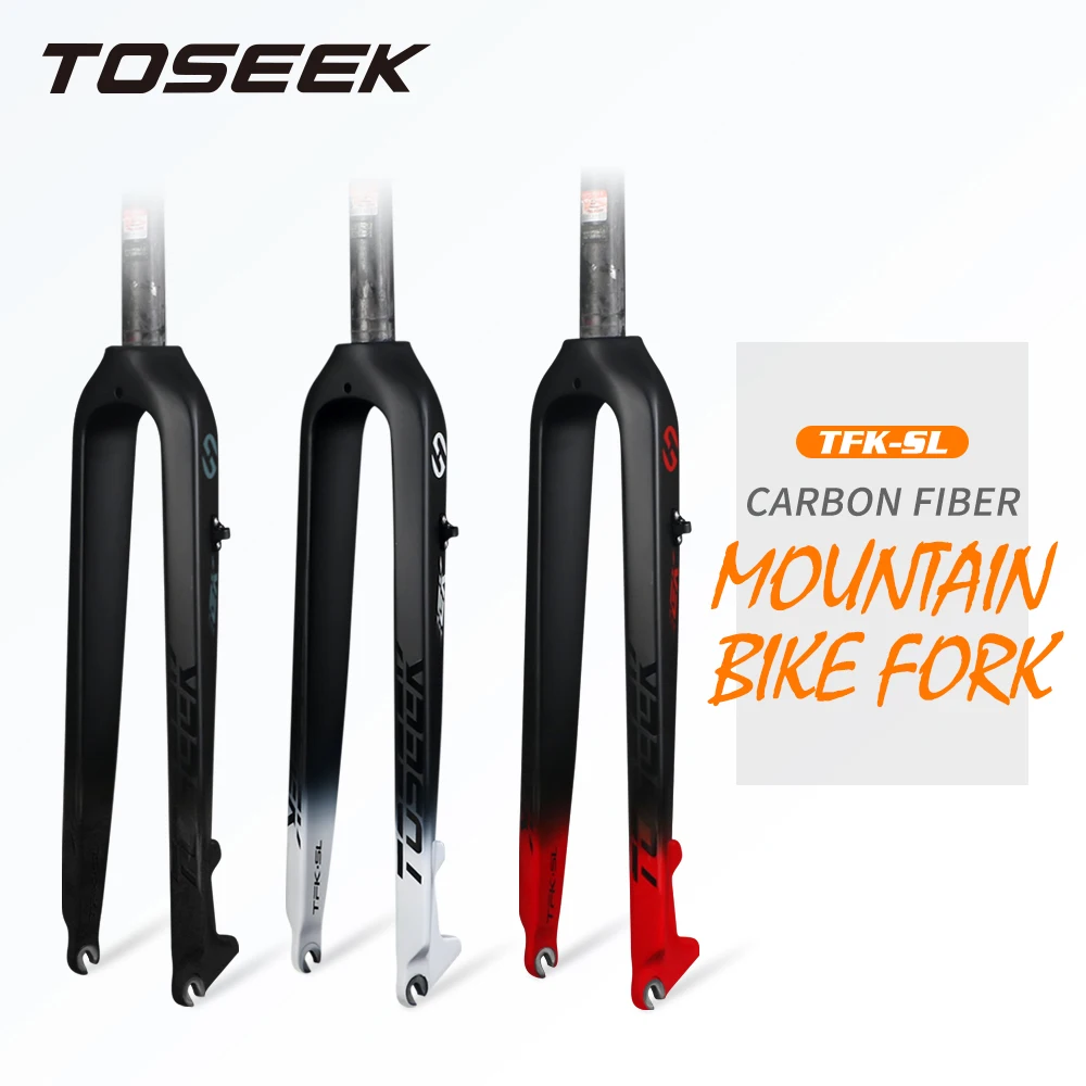 

Велосипедная вилка TOSEEK TFK-SL, углеродная рама для горного велосипеда, 29 дюймов, 560 г