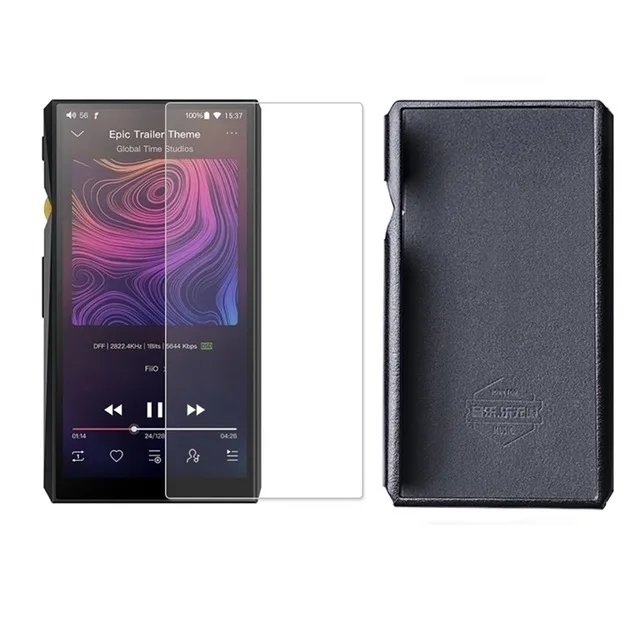 FiiO M11 HIFI музыкальный MP3-плеер с сбалансированным выходом/поддержкой wifi/Air Play/Spotify Bluetooth 4,2 aptx-HD/LDAC DSDUSB DAC - Цвет: M11 with Film Case