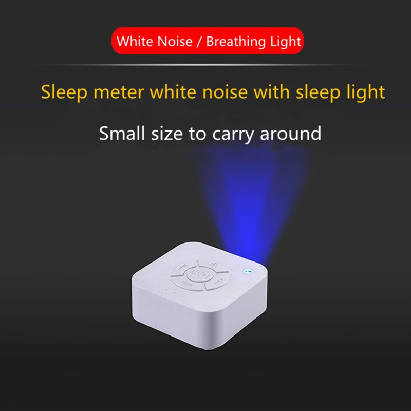 

Simulation Nature Sounds Sleeping Light Bedside Lamp Music White Noise Help Sleep Night Lamp Smart Gifts for Adult Child Baby