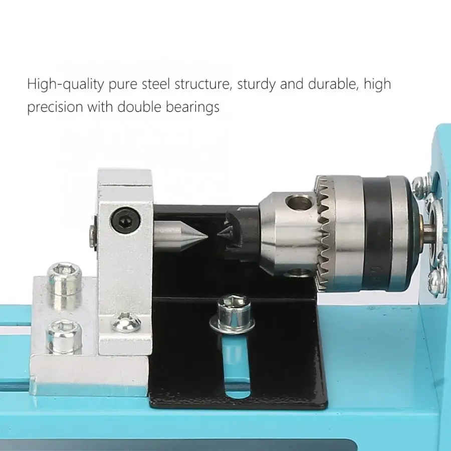 Миниатюрный Электрический перфорационный шлифовальный станок DIY токарный по