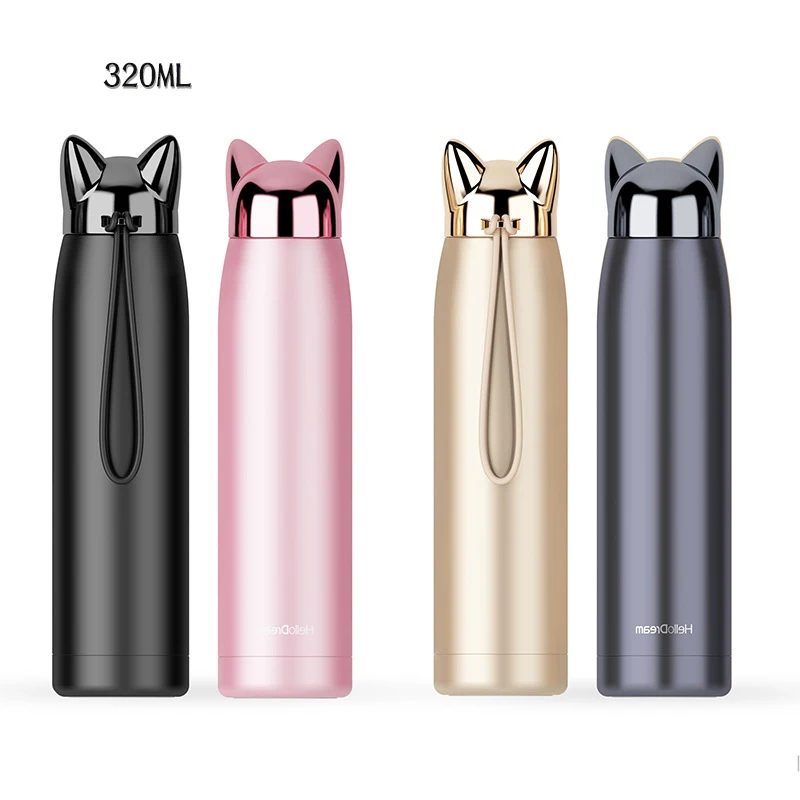 320 мл Фокс 304 термос из нержавеющей стали Детские термокружки Термокружка подарок