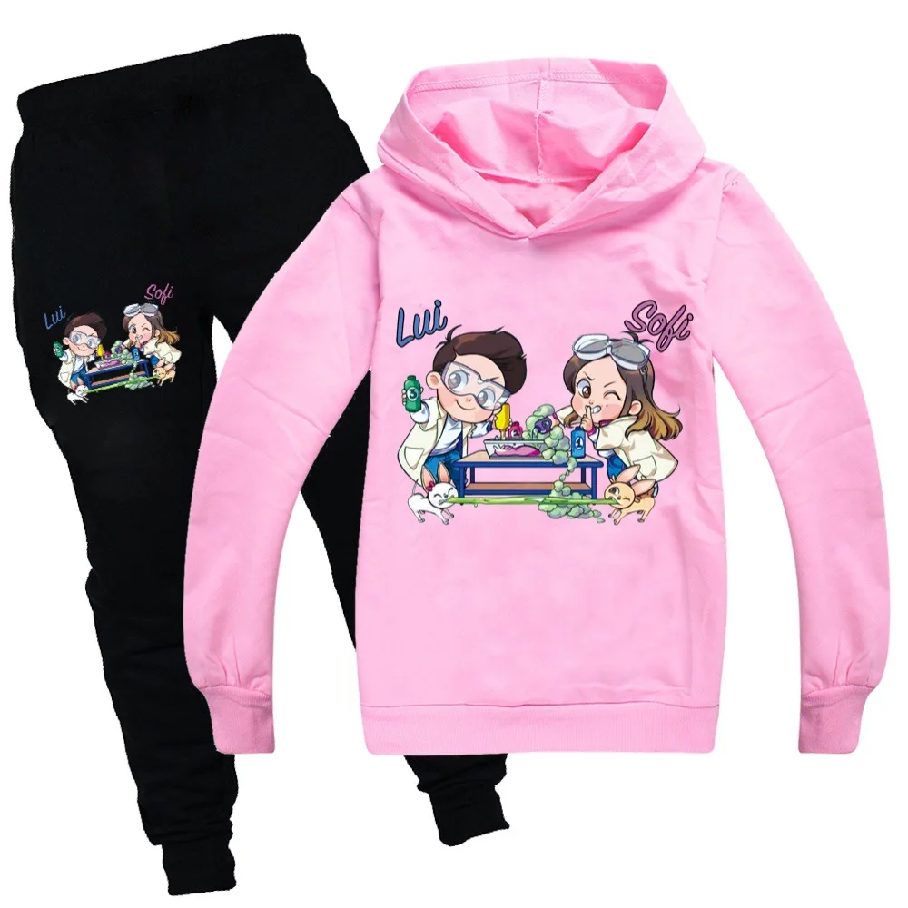 

Baby Toddler Baby Clothing Children Thin Hoodies With Pants set Me Contro Te Boys Long Sleeves Sweatshirt Girls Clothes For Kids