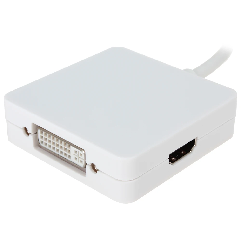 Переходник Thunderbolt Mini для порта дисплея DVI /VGA подходит Macbook Air Pro | Электроника