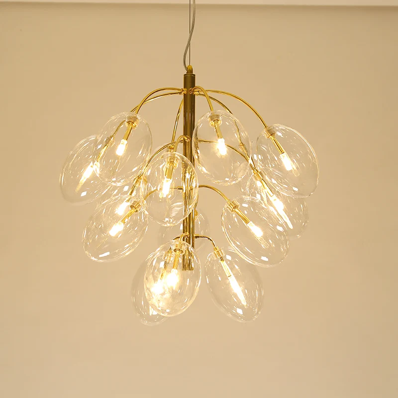 g4 led Cовременные Железные Стеклянные Винограды Светодиодные Лампы.Светодиодные